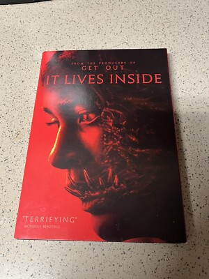 It Lives Inside (2023, DVD) with Slipcover