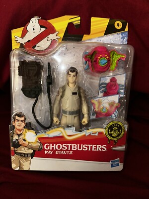Hasbro 1984 Classic Ghostbusters Ray Stantz Action Figure Ghost Fright Feature