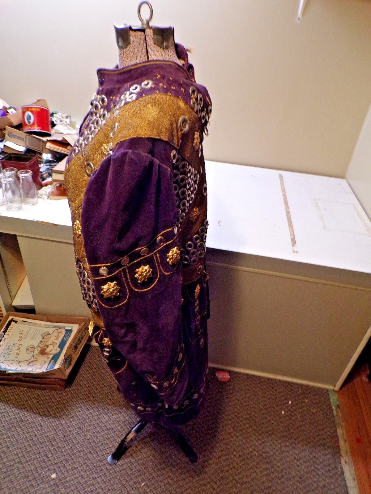 Old Masonic or Oddfellows Lodge Ceremonial Robe Lot B