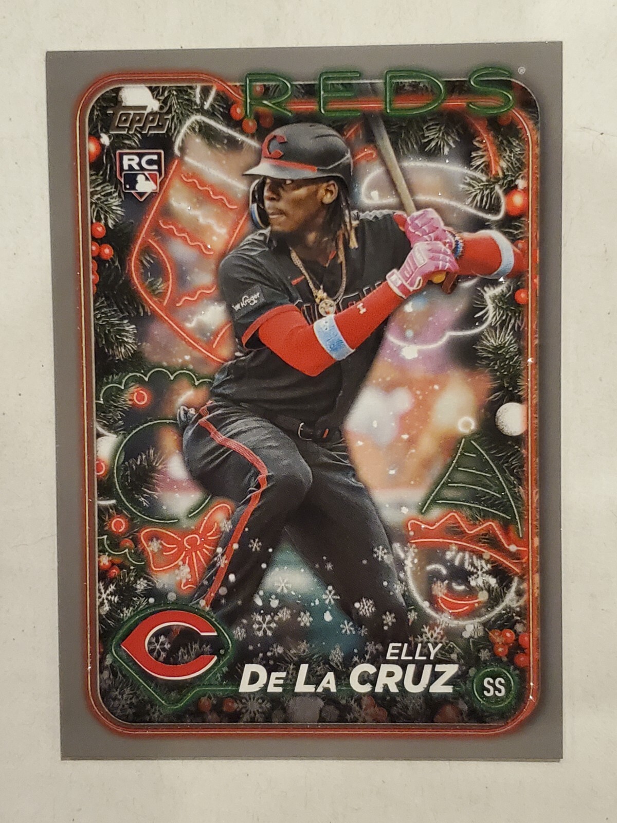 【激レア】 Topps Elly De La Cruz 25枚限定 PSA10 2024 Topps Chrome ELLY DE LA CRUZ RC Rookie 1989 Variation