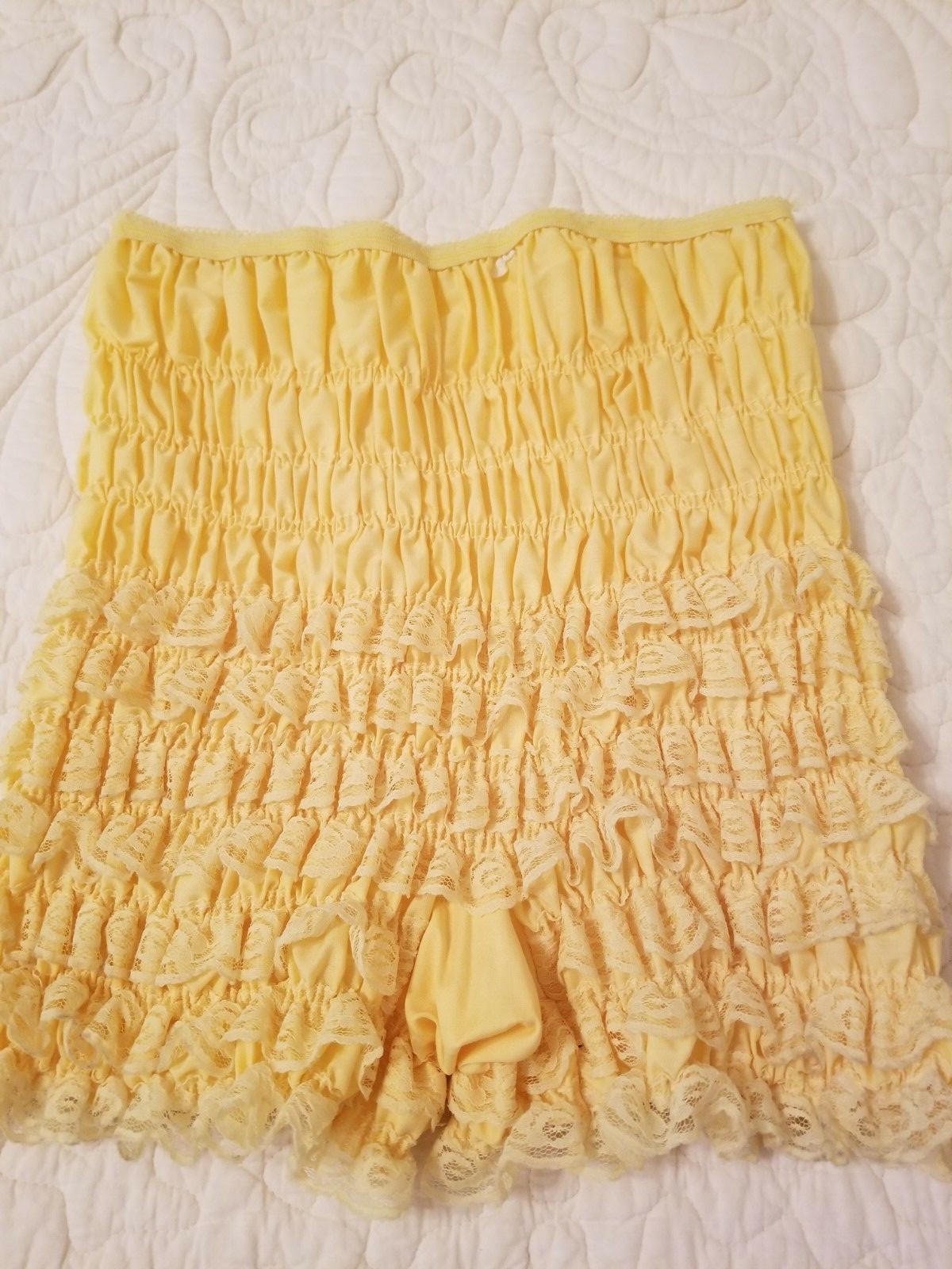 Yellow Square Dance pettipants L