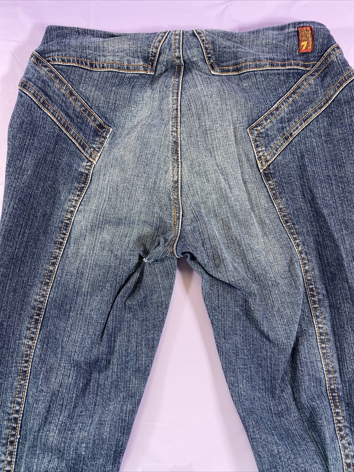 All Mankind Women's Blue Jeans SZ 28 