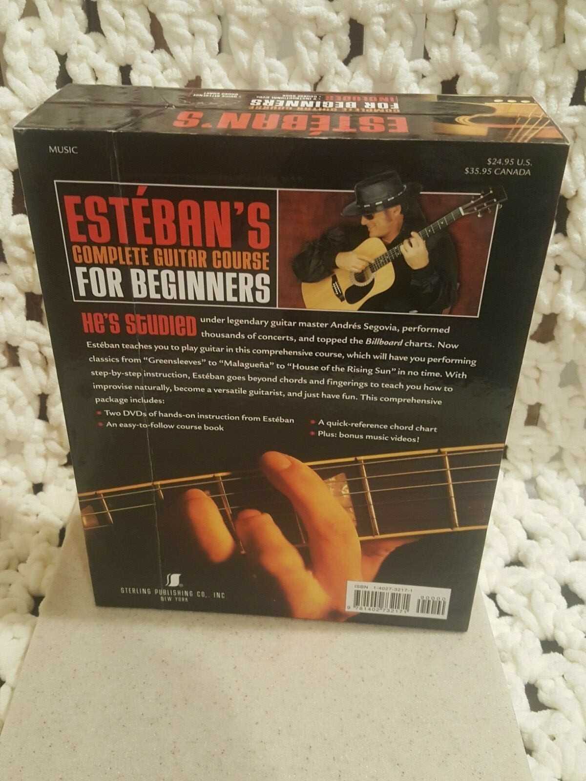 Esteban's Complete Guitar Course For Beginners -Incl. 2 DVD Discs & Course Book