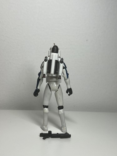 2008 Star Wars Clone Wars Clone Trooper Denal Action Figure #20 3.75&rdquo;