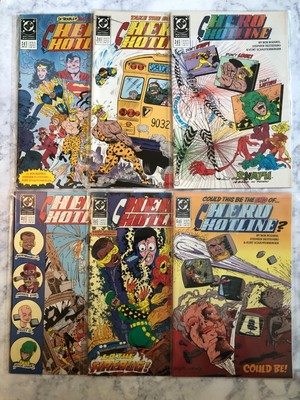Hero Hotline #1-6 Complete Set (1989) DC Comics NM