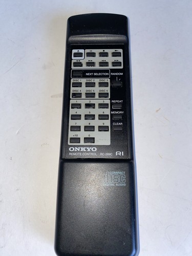 Onkyo OEM RC-289C Remote Control RC331C DXC120 DXC320 DXC530