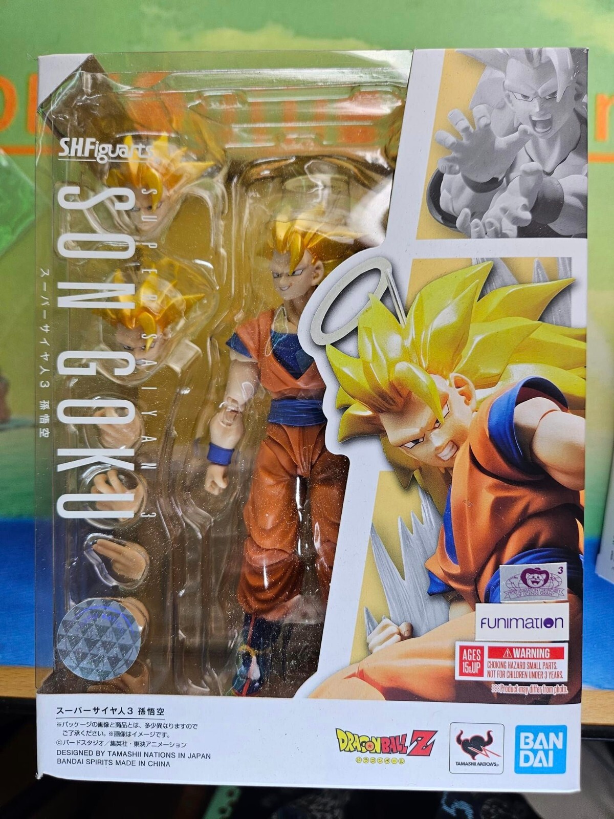 コミック・アニメ Super Saiyan Son Goku Dragon Ball Z SH S.H. Figuarts Dragon Ball Goku Saiyan Action Figure 140mm