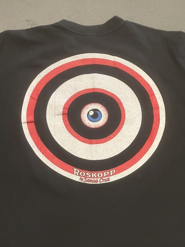 Vintage NOS Santa Cruz Skateboards Rob Roskopp Eye T Shirt XL Deadstock 80s 90s