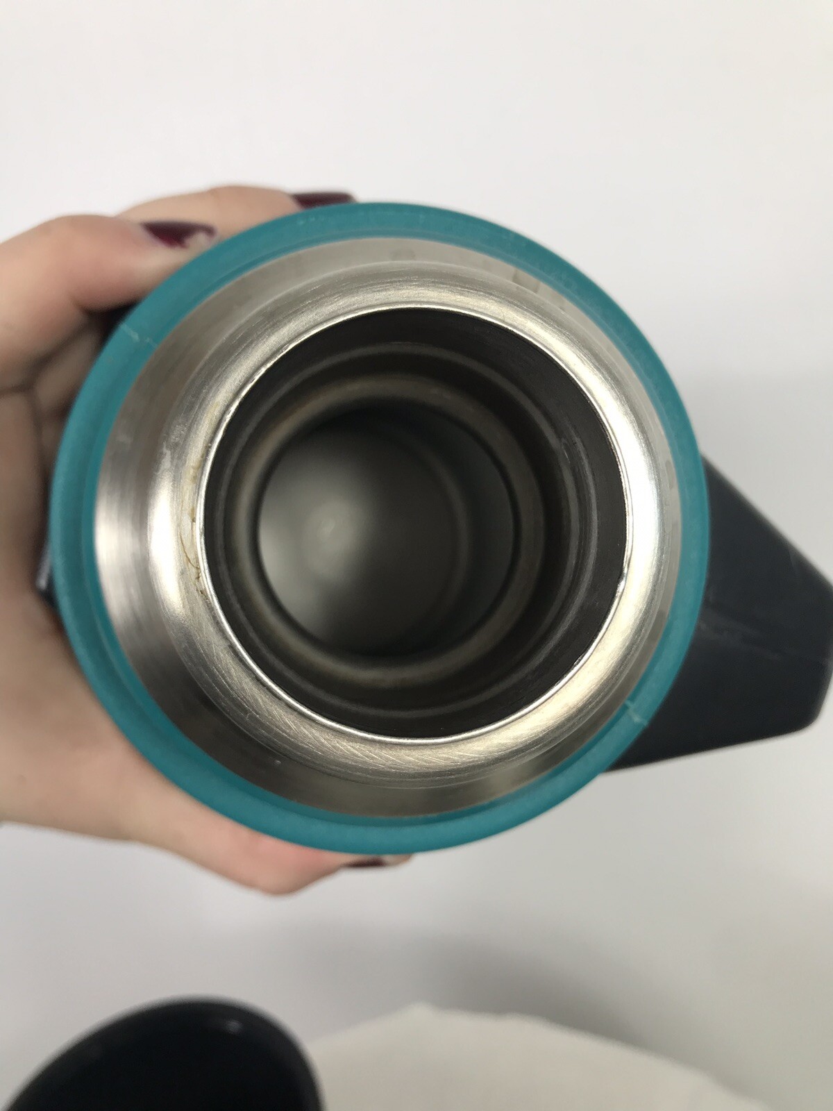 Thermos Unbreakable Steel Bottle Vacuum Container #650 Camping Vintage