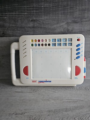Vintage VTech 1991 Video Painter TV Drawing Pad & Pencil Only For Parts