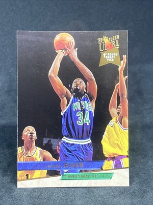 1993-94 Fleer Ultra Isaiah Rider #292 ROOKIE Timberwolves RC Basketball 