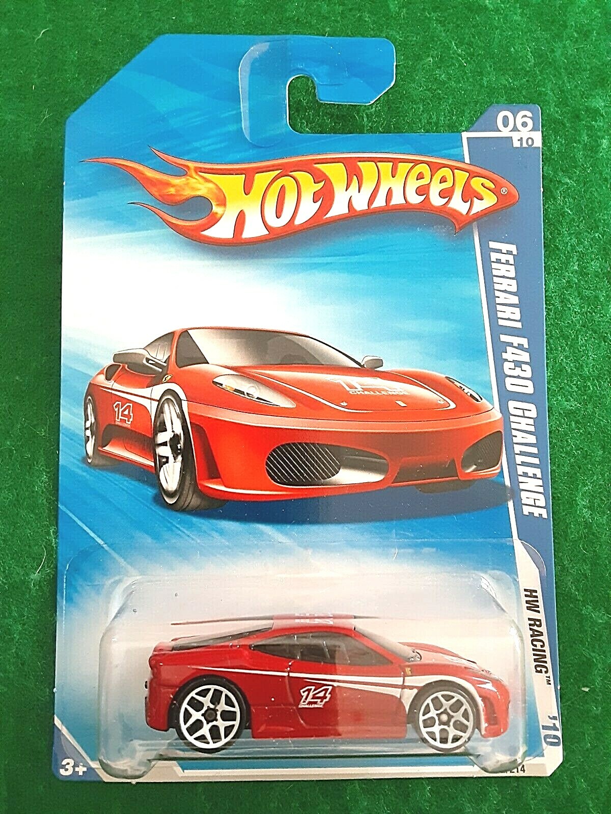 Hot Wheels 2010 HW Racing Ferrari F430 Challenge, Red w