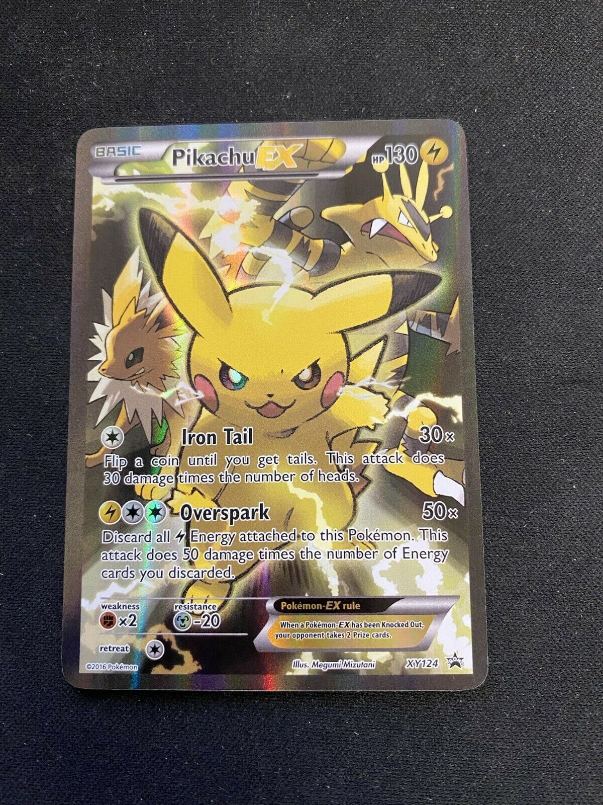 ⚡Pikachu EX⚡ (XY124) Full Holo + Promo Card, Full Art | eBay ⚡Pikachu EX⚡ (XY124) Full Holo + Promo Card, Full Art | eBay