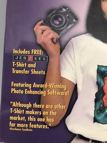 Streetwise Software Professor Franklin's Instant Photo T-Shirt Kit NEW NIB SH