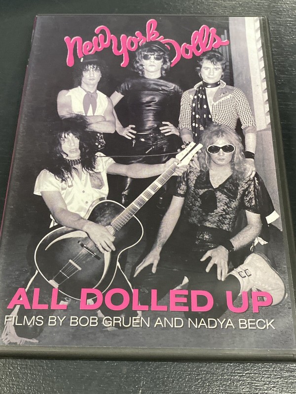 New York Dolls All Dolled Up Dvd Bob Gruen Nadya Beck