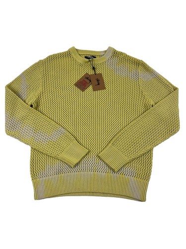 Stüssy Pigment Dyed Loose Gauge Sweater Size Large | eBay UK
