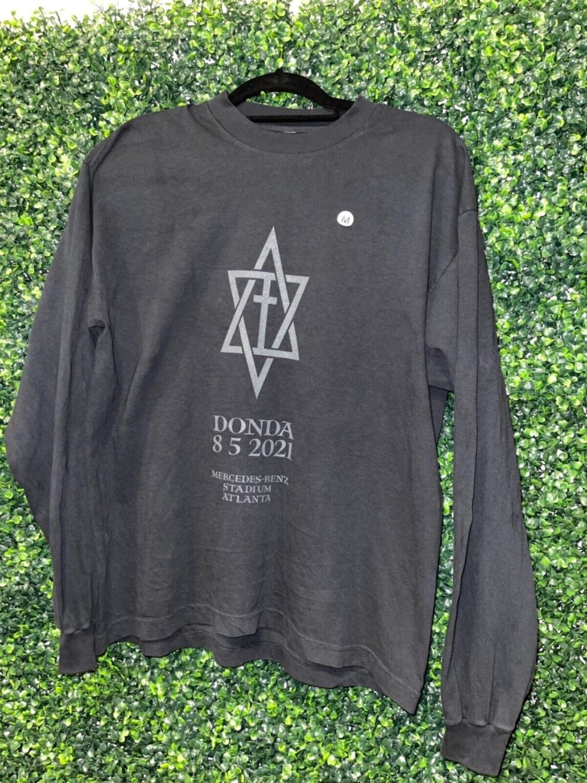 Kanye West DONDA Album Release Merch Long Sleeve T 8/5/2021 Kanye West DONDA Album Release Merch Long Sleeve T 8/5/2021