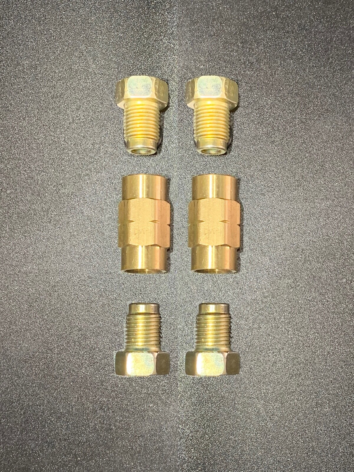 10x1.0mm Bubble flare, 3/16" line Brake Line Fittings & brass Unions