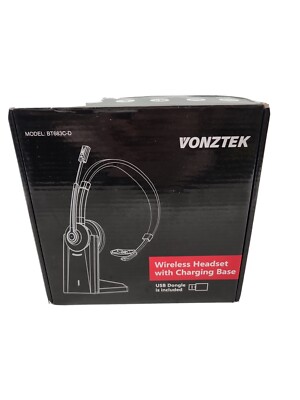Vonztek Bluetooth Headset with Microphone, USB Audio FREE SHIP
