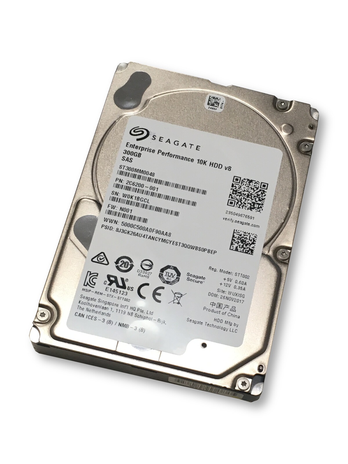 Seagate Savvio 10K.6 300GB khxv5rg