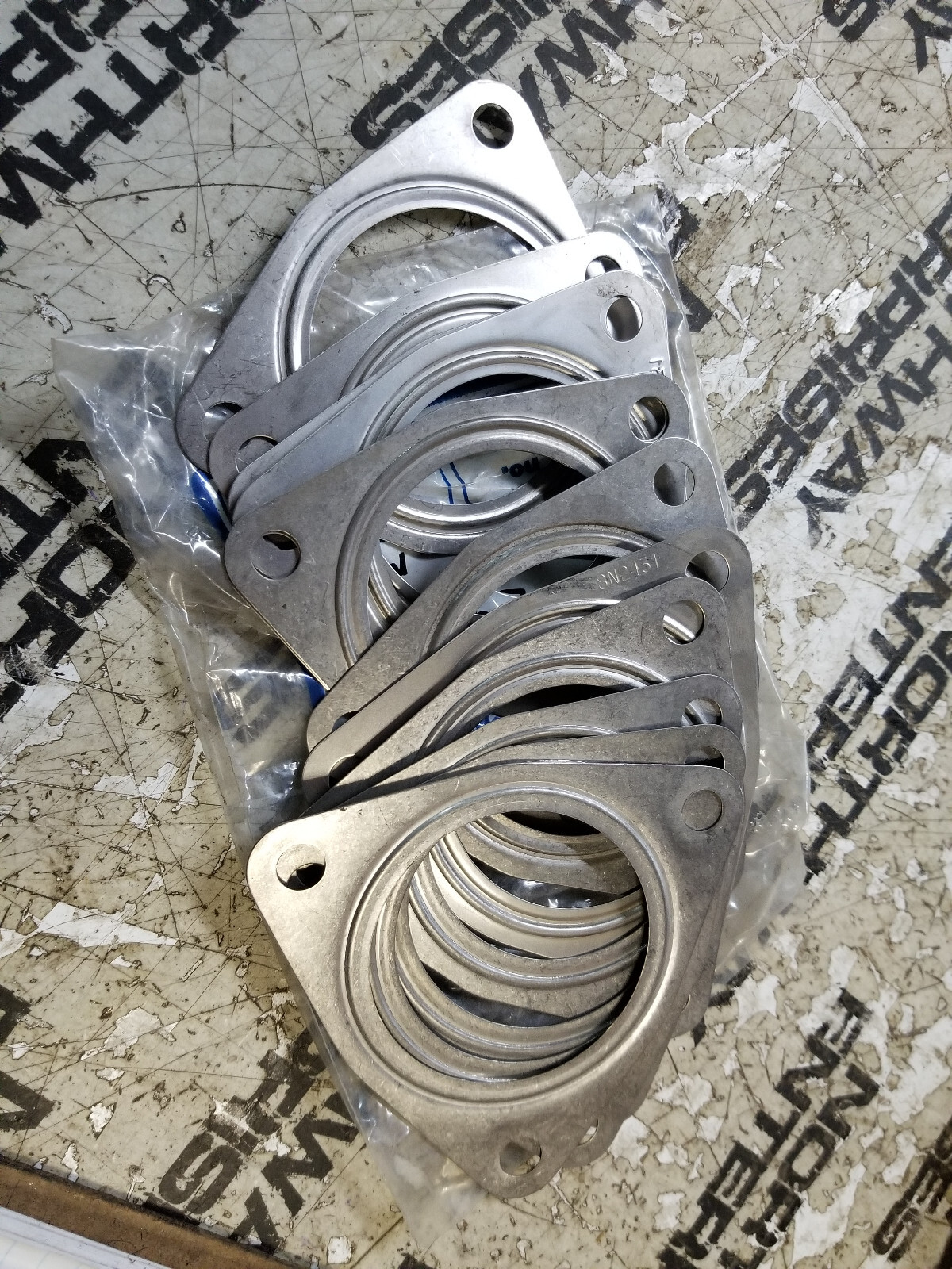 LOT OF 10PC - CATERPILLAR 8N-2431 MANIFOLD GASKET 8N2431 - Picture 1 of 2