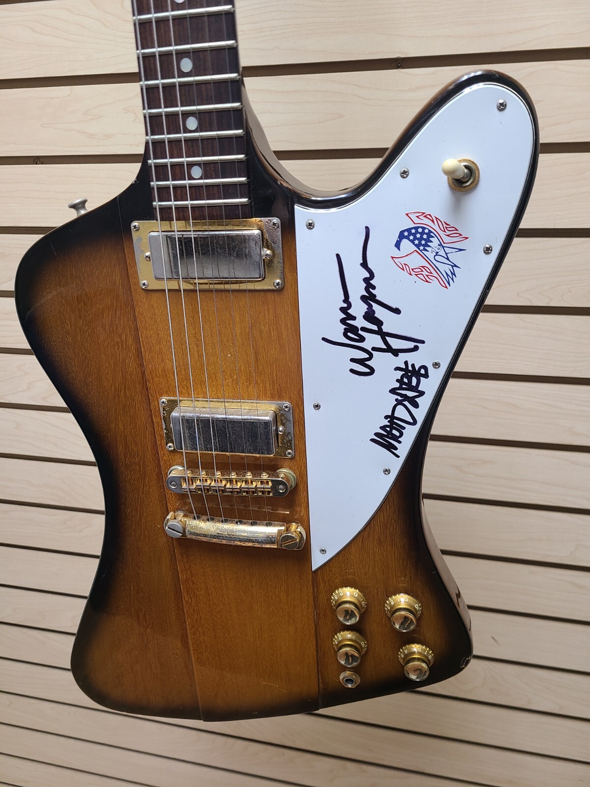 Gibson Firebird V 1976 Gibson Firebird V Bicentennial Limited Edition Vintage