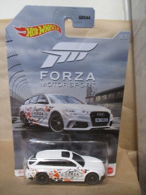 Hot Wheels Forza Motorsport 2017 Audi RS 6 Avant Wagon    1:64 Scale Diecast
