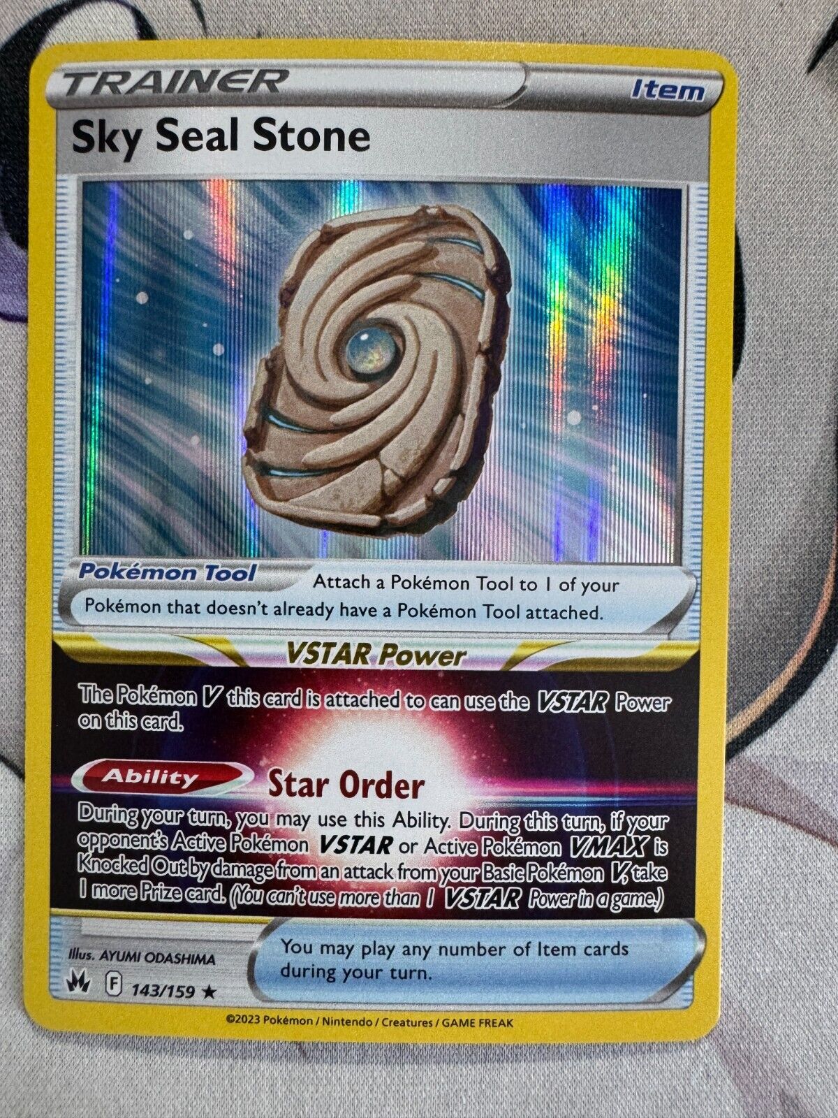 Sky Seal Stone Holo English Pokemon TCG BKAZ532 | eBay Sky Seal Stone Holo English Pokemon TCG BKAZ532 | eBay