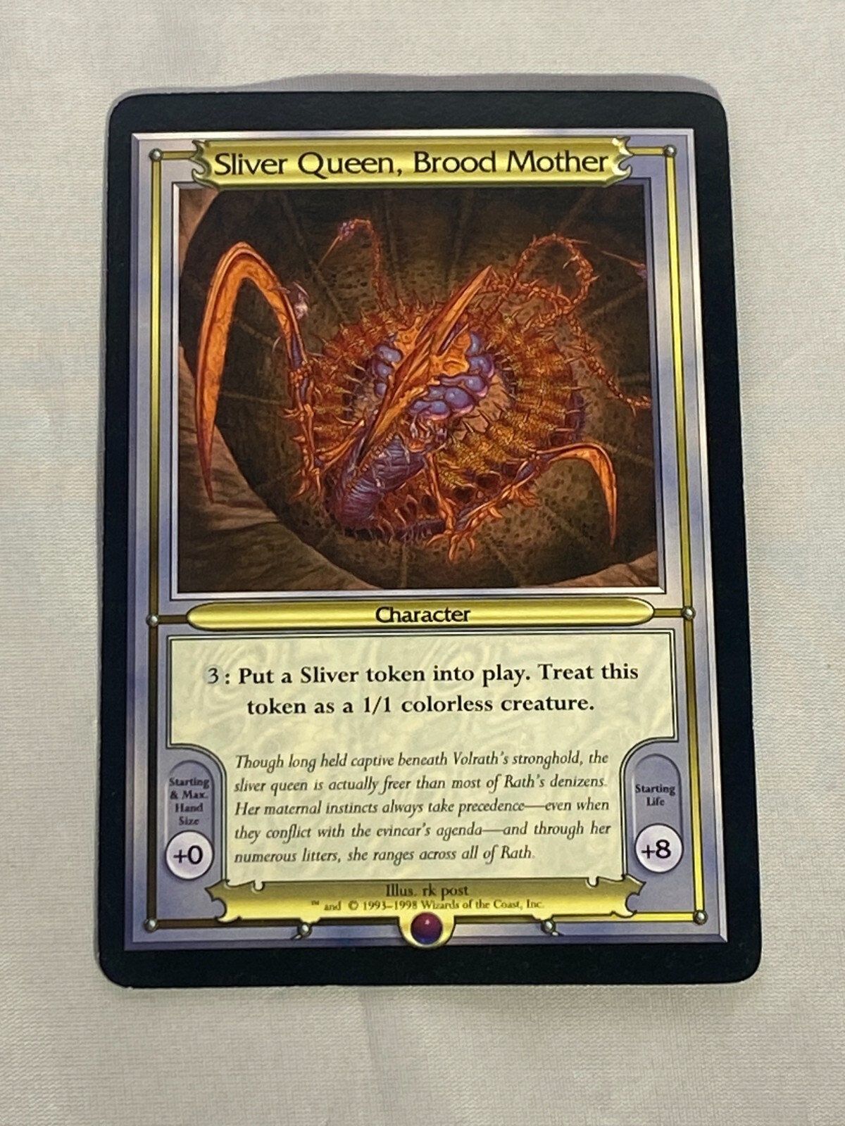 Sliver Queen, Brood Mother Vanguard | MTG Oversized eBay Gathering 