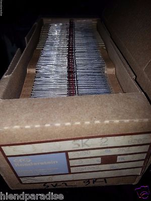 25x ROE SK2 VINTAGE 9K1 5% 1/3W CARBON RESISTORS MARSHALL AMP EQ PIHER QUALty!