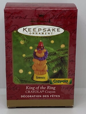 King of the Ring Crayola Series 2000 Hallmark Keepsake Christmas Ornament
