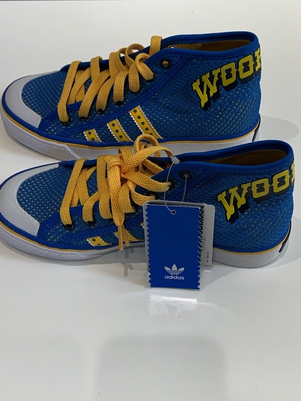 新品 adidas × STAR WARS NIZZA HI WHOOKIEES Star Wars Adidas Wookie Light Side Nizza Hi Adijunior J Prn