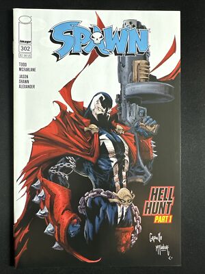 Spawn #302 Capullo Trade Variant 1st Print Image Comics 1992 Series Near Mint
