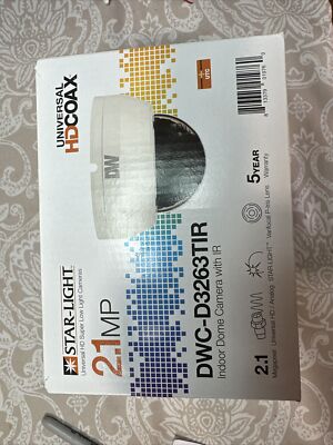 Digital Watchdog 2.1 MP  Universal HD-Coax Indoor IR Dome Camera DWC-D3263TIR