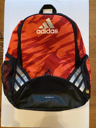 Multiplicación Se infla Una noche Adidas Team Speed Backpack Orange Red Climaproof Freshpak Climacool Load  Spring | eBay