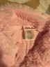 BABY GIRLS LITTLE LASS PINK SOFT MINKY FAUX FUR DRESSY EASTER JACKET 18 MOS EUC