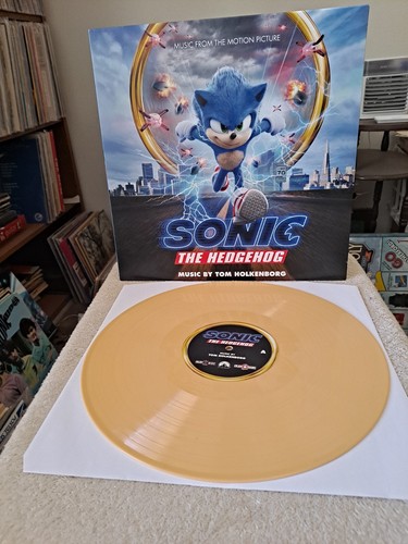 Sonic The Hedgehog - Movie Soundtrack [Gold Ring Vinyl] LP Vinyl Record Album