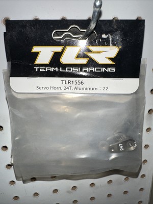 TLR RC Parts: Servo Horn, 24T, Aluminum: 22 *FREE SHIPPING!