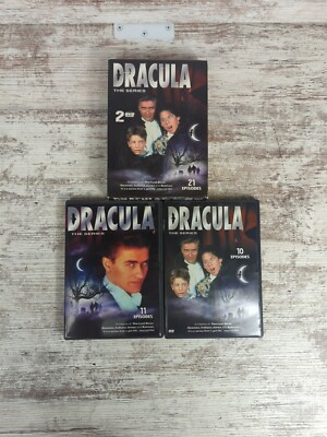 RARE! DRACULA The Complete Series Volume 1 & 2 DVD 21 Episodes OOP Horror Show
