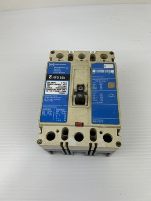 Cutler-Hammer HFD3100L Industrial 3 Pole Circuit Breaker Series C 100 Amps