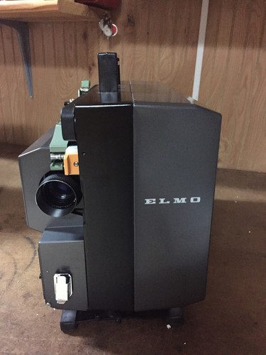 Elmo GS-1200 Super 8mm Stereo Sound Movie Projector In Mint Condition~Tested
