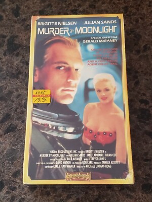 BRAND NEW Murder By Moonlight (VHS, 1992) Brigitte Nielsen RARE Sealed OOP