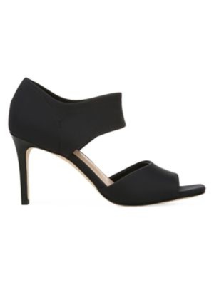 

Женские черные эластичные сандалии без шнуровки Tamie Square Toe Stiletto VIA SPIGA, размер 7 м, Черный, G8763F2