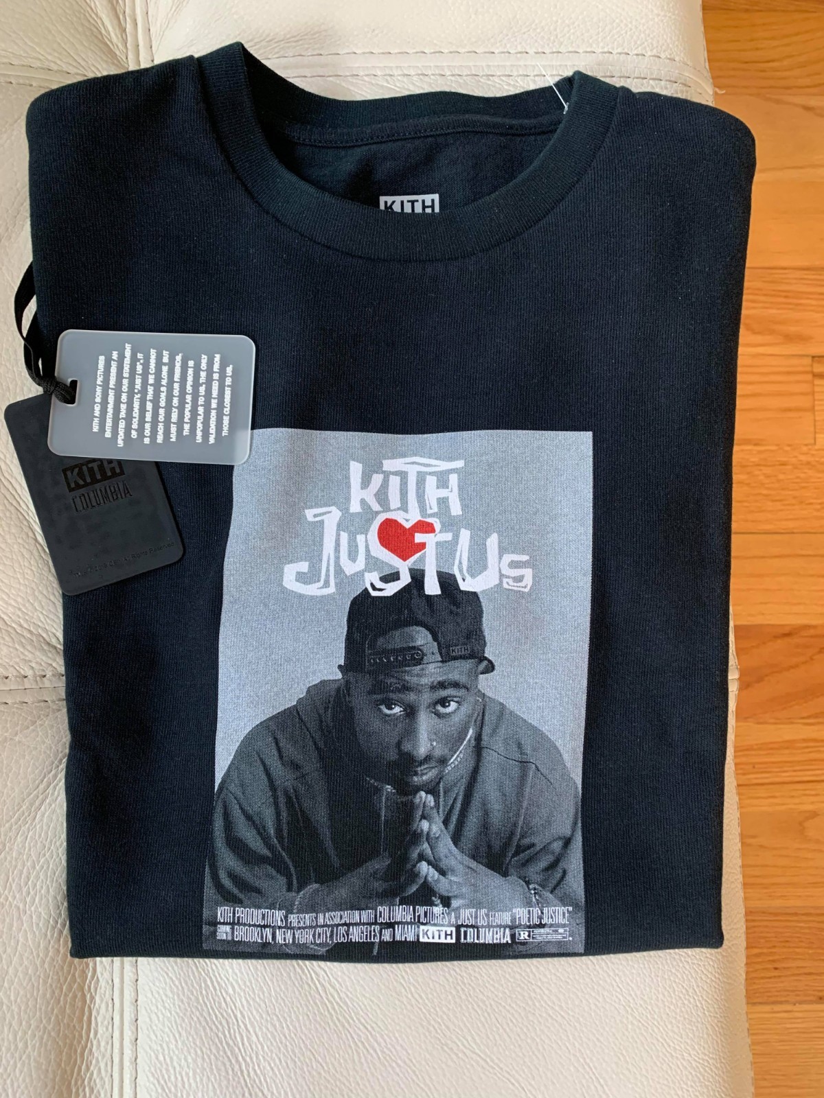 KITH 2Pac Tシャツ ブラック