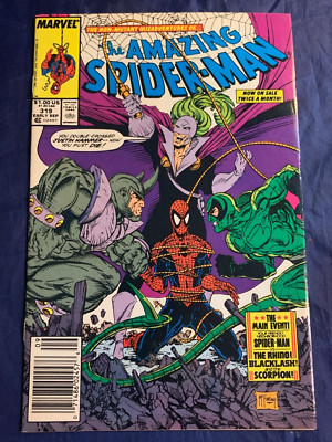 AMAZING SPIDER-MAN #319 VF MARVEL COMICS 1989 ASM NEWSSTAND TODD McFARLANE