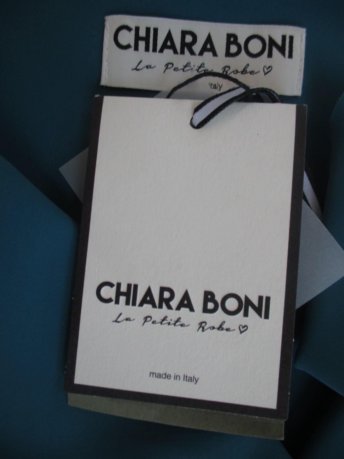 Pre-owned Chiara Boni La Petite Robe Luiza Dress Avio Blue $695