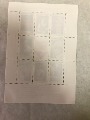Vintage Princess Diana Cambodia Memorial Stamp Sheet from Mystic Stamp Co  # 1