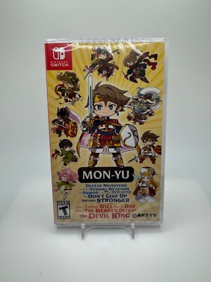 Mon-Yu Switch Nintendo Defeat Monsters US Version Brand New Sealed
