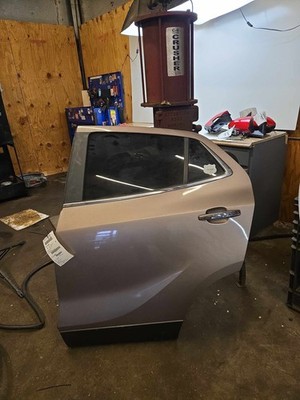 Used Left Rear Door fits: 2014 Buick Encore electric Cocoa Silver
