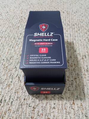 Shellz 35pt Magnetic Trading Card Holders (Pokemon, Baseball, Football,...